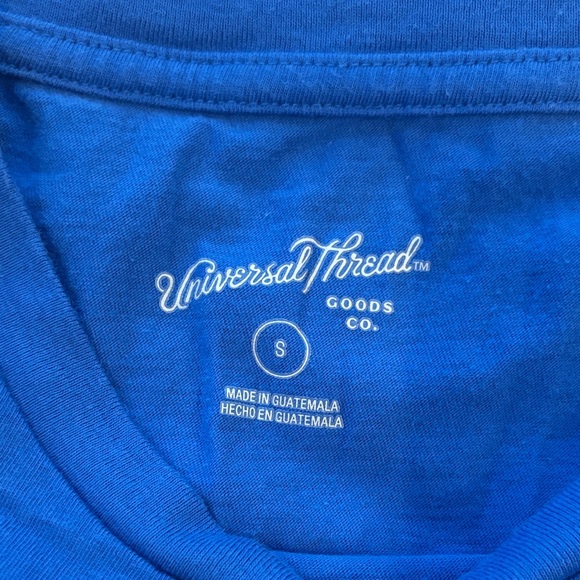 Universal Thread Vibrant Blue Women’s Tee - Picture 5 of 6
